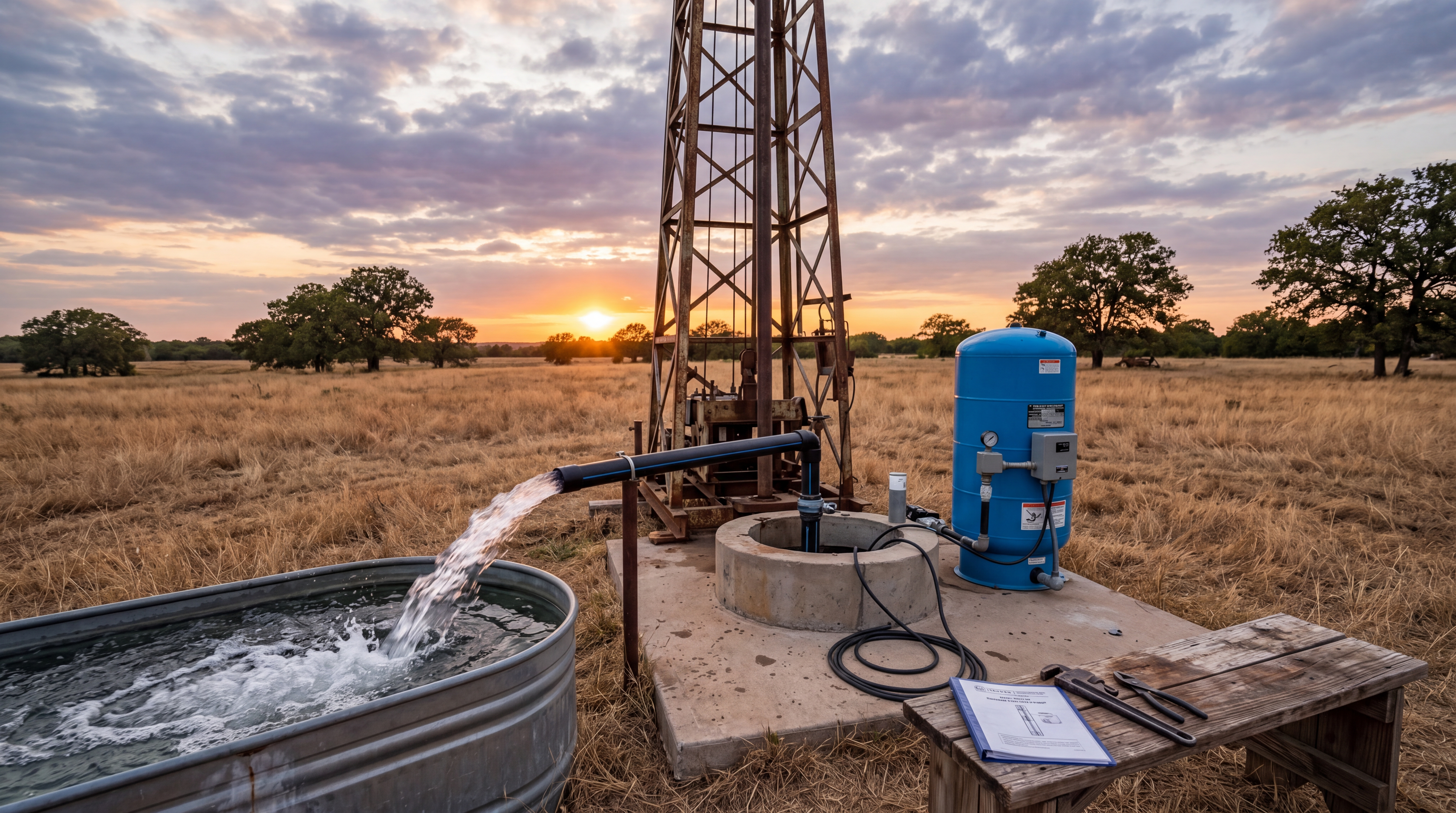 Industrial pump station