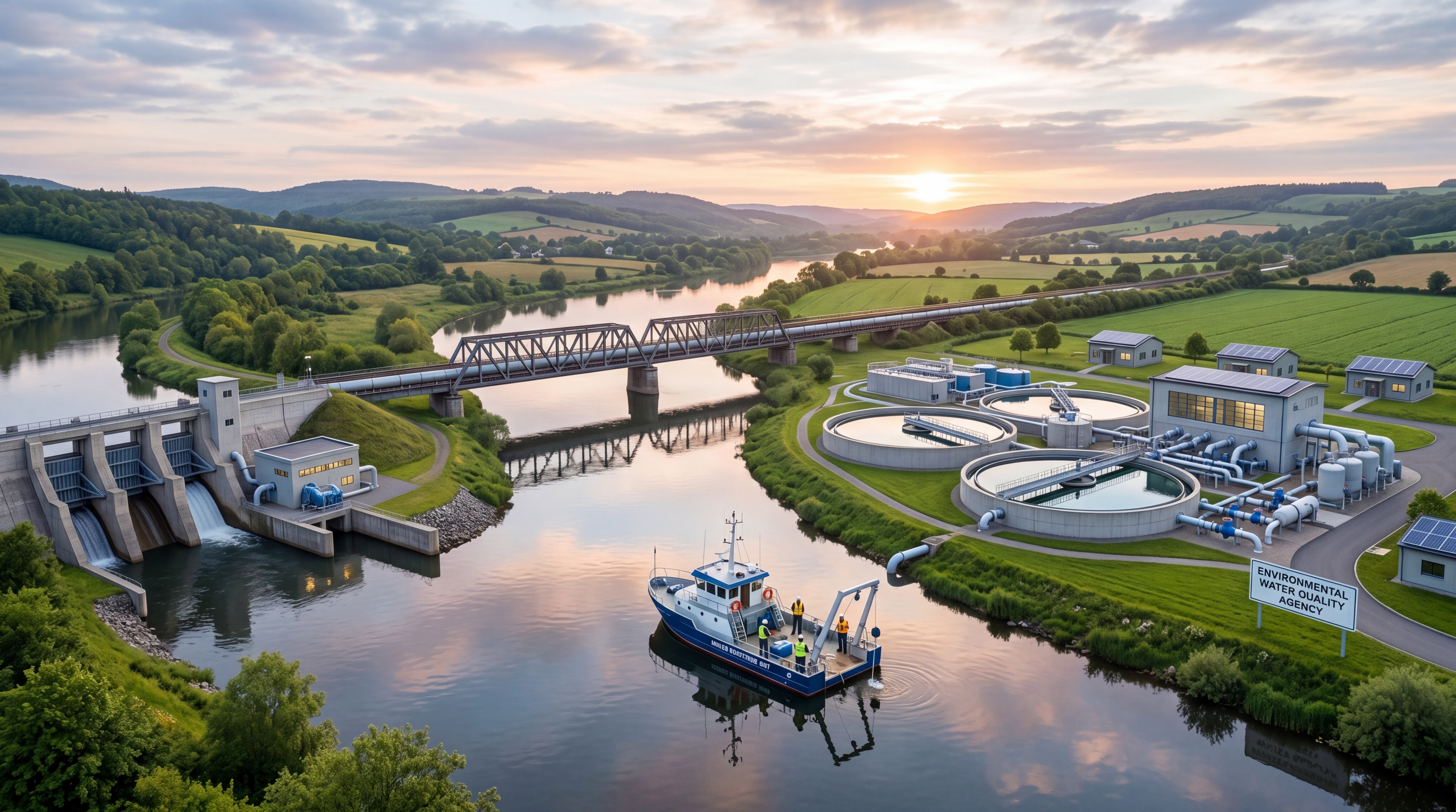 Smart water management control room